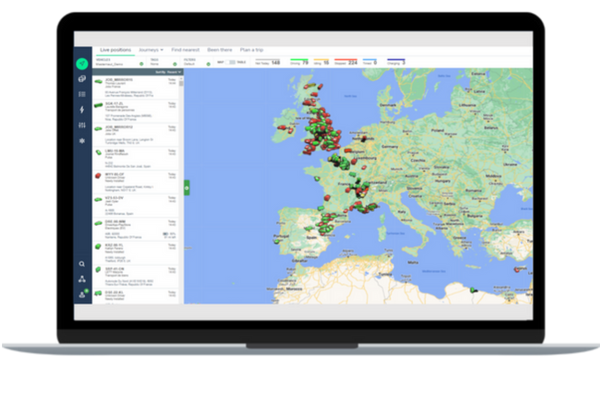 Vehicle tracking Geolocation MICHELIN Connected Fleet (2)